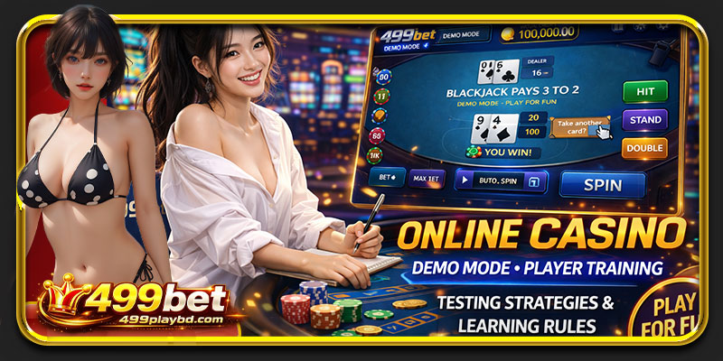 online casino demo mode player testing strategies and learning gameplay rules