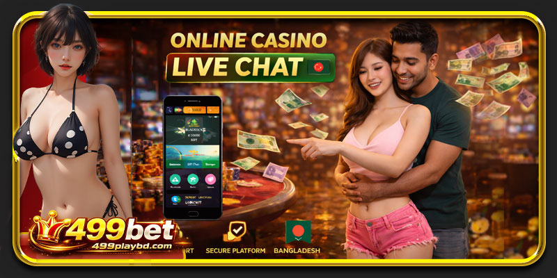 online casino with live chat support agent helping bangladesh player in real time