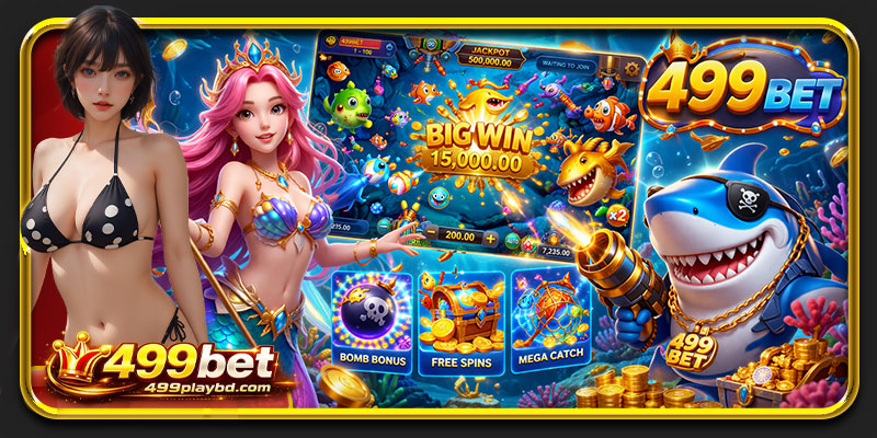 499bet fishing game with gold coins and bonus features