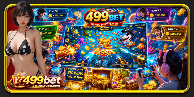 499bet fishing multiplayer gameplay with multiple players